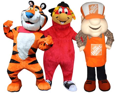 Expenses for individually designed mascot suits